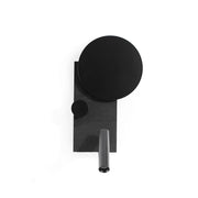 Faro Barcelona - Lampada da parete Klee con braccio lettura a sinistra Led 10W - Led Integrato, Dimmer, Doppia Accensione - Nera