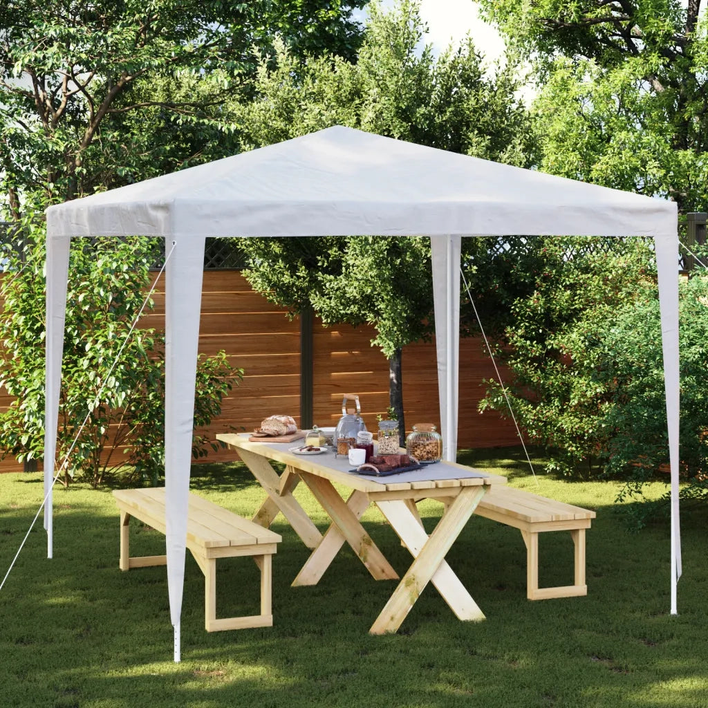 Tendone per Feste 2,5x2,5 m Bianco 48497