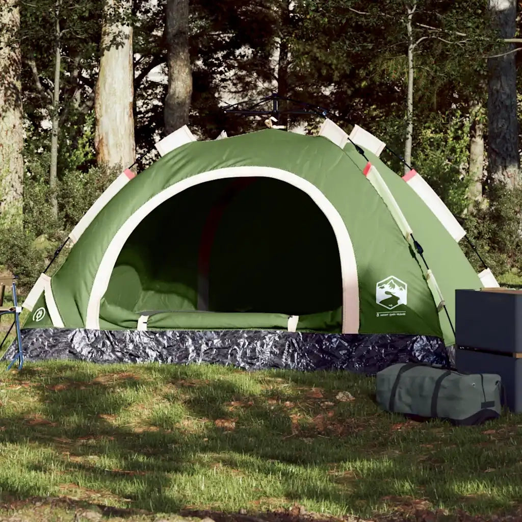 Tenda da campeggio | Tenda da campo 2 Persone Verde a Rilascio Rapido