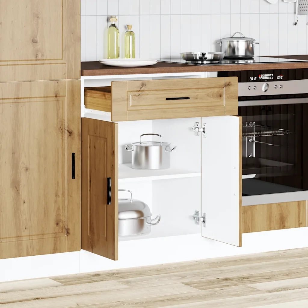 Base da Cucina-Mobile Base da Cucina Porto Rovere Artigianale Legno Multistrato 611090