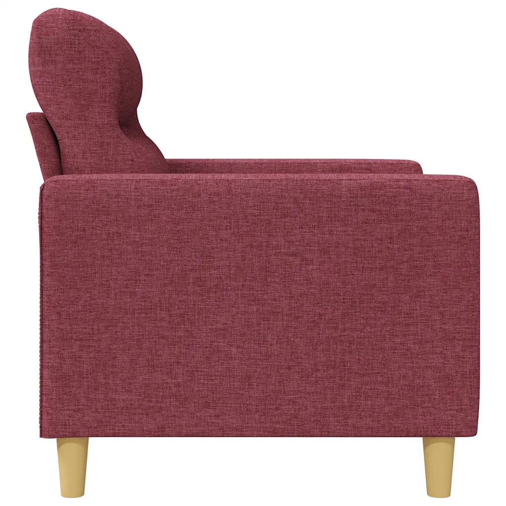 Divano Sedia-Poltrona Rosso Vino 60 cm in Tessuto 597547