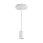 Lampada a sospensione Struhm UNO bianca E27 40W in metallo