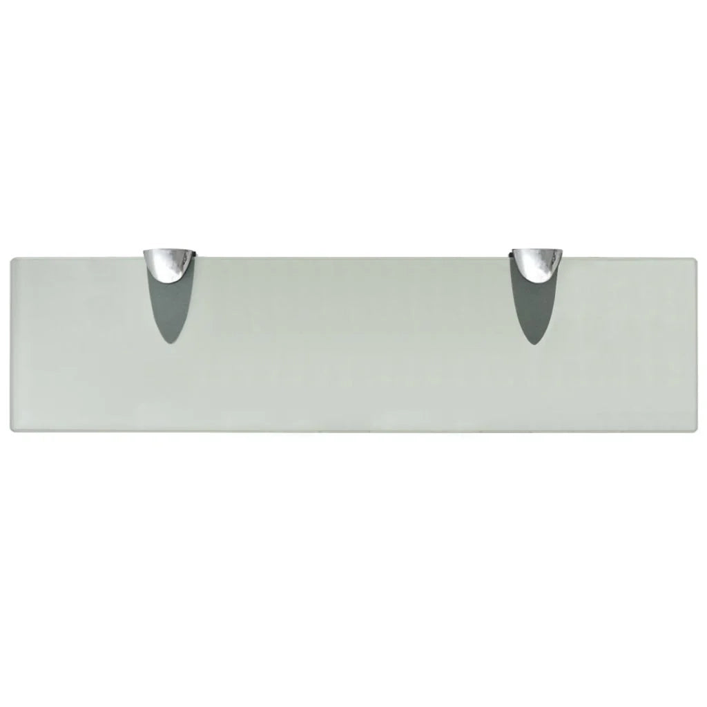 Mensola/armadietto/mobile in vetro da parete 40 x 10 cm vetro da 8 mm 2702136/2