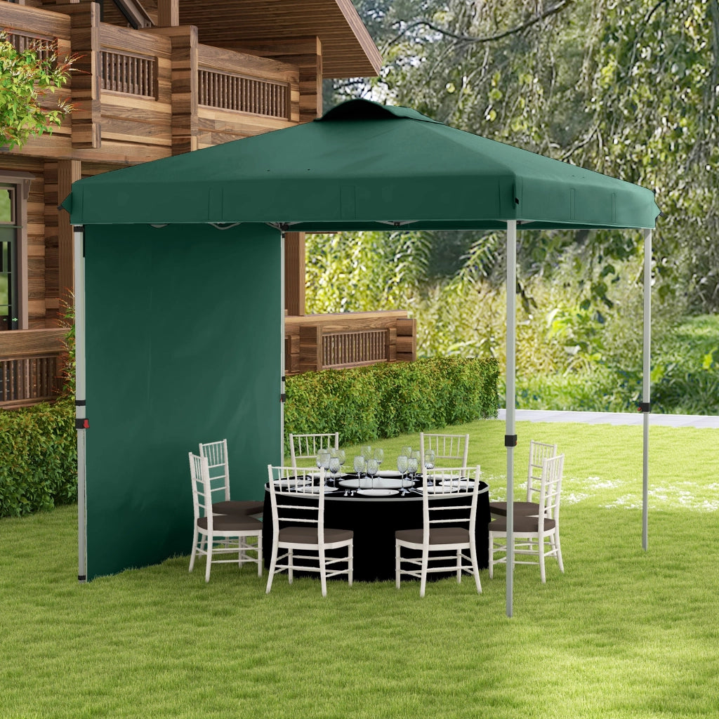 Tenda da giardino pieghevole ¨C zephmum ¨C verde 2.5x2.5m