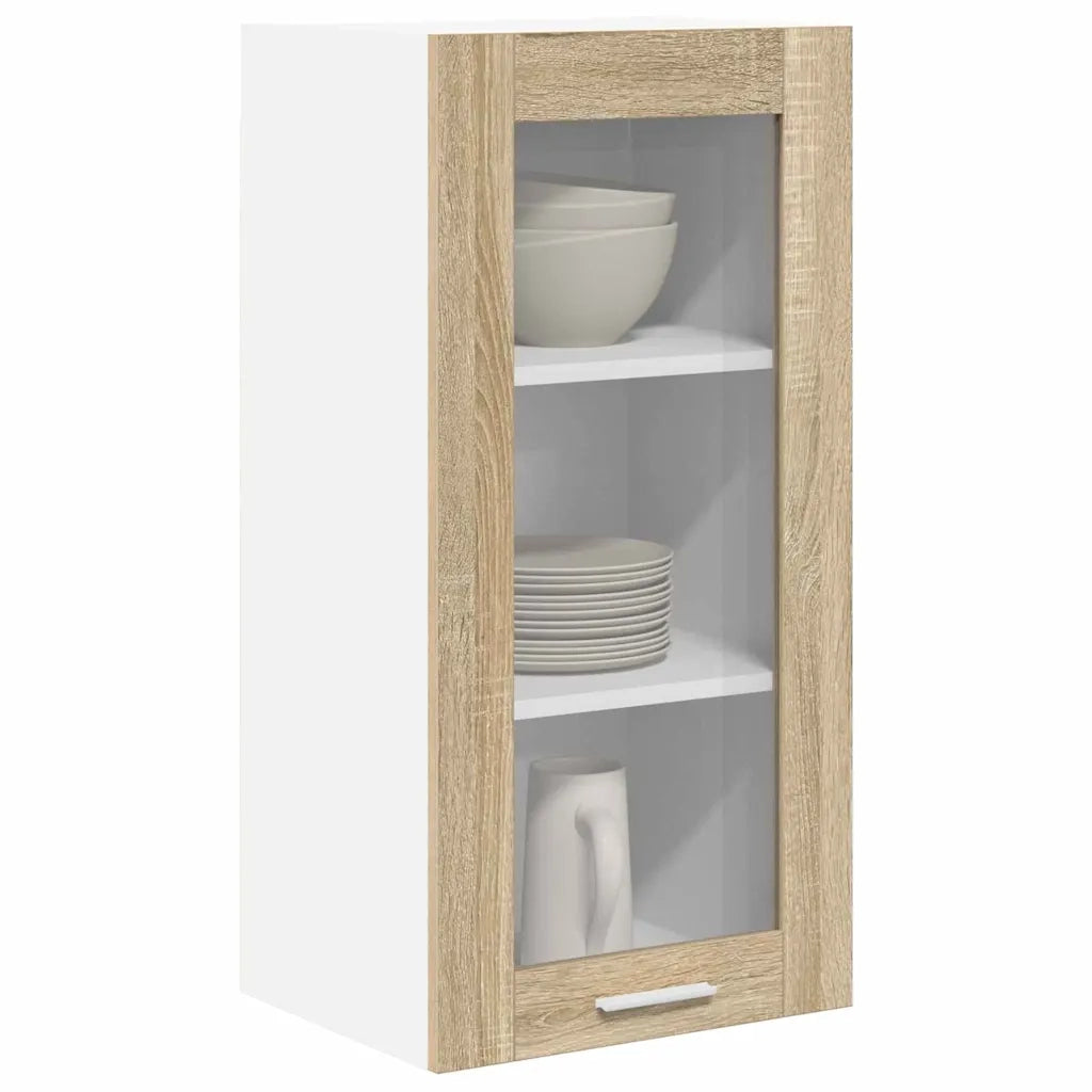 Armadio pensile Rovere Sonoma 40 x 31 x 80 cm Legno multistrato 884302