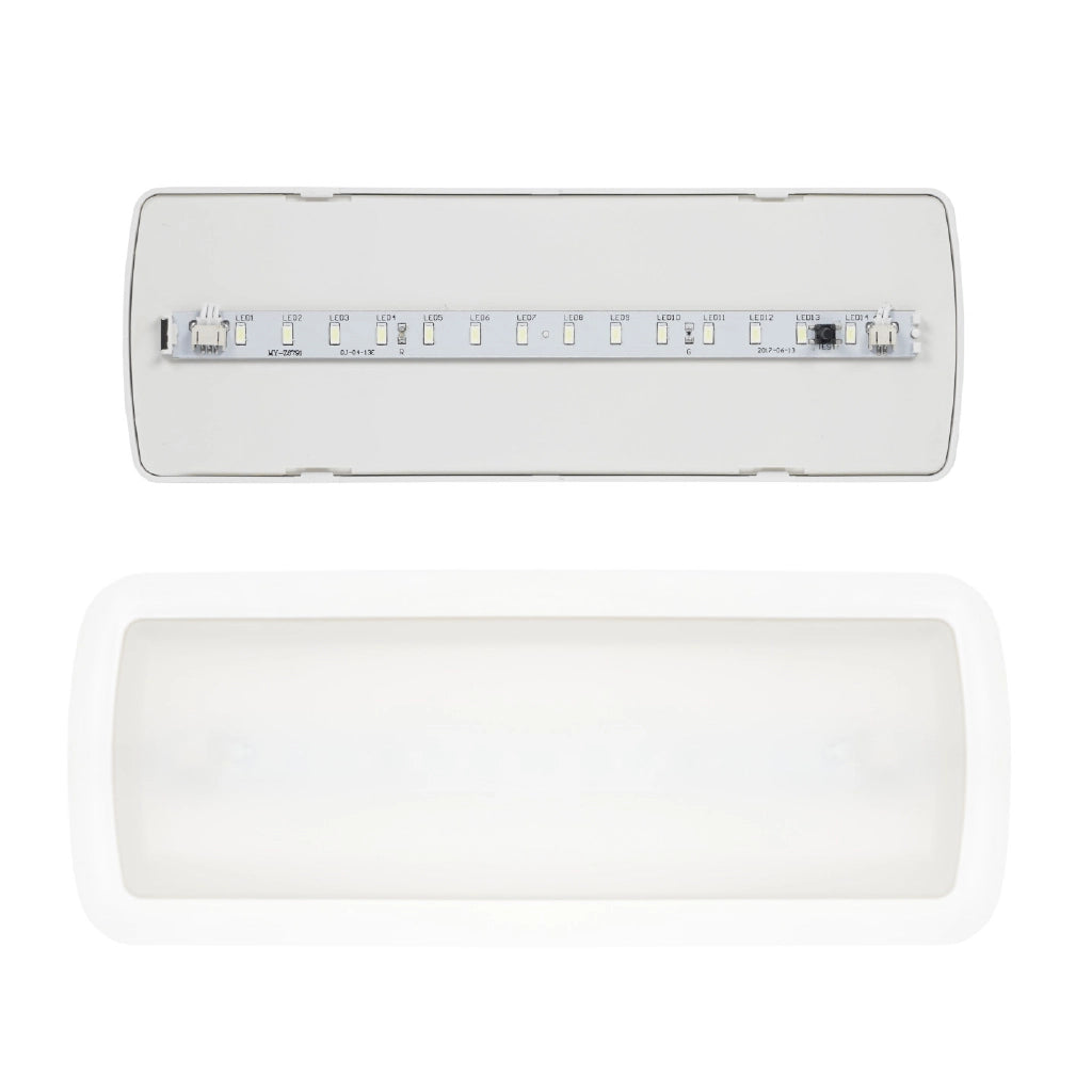 Lampada led di emergenza 3w luce fredda 6500K