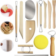 Set di utensili per ceramista | Set di utensili per modellazione ceramica - 13 pezzi