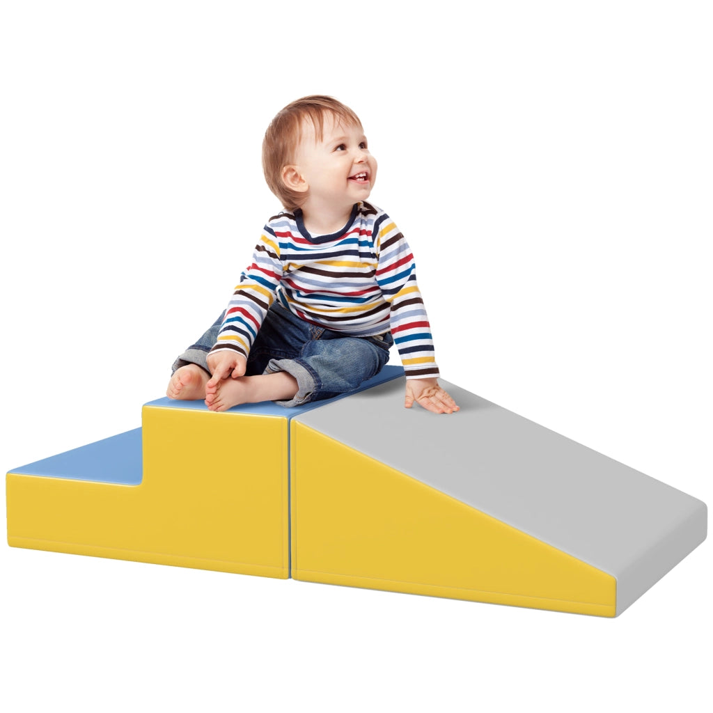 Set 2 Blocchi Modulari in Schiuma per Bambini ¨C Xylo ¨C 50x50x25 cm Multicolore