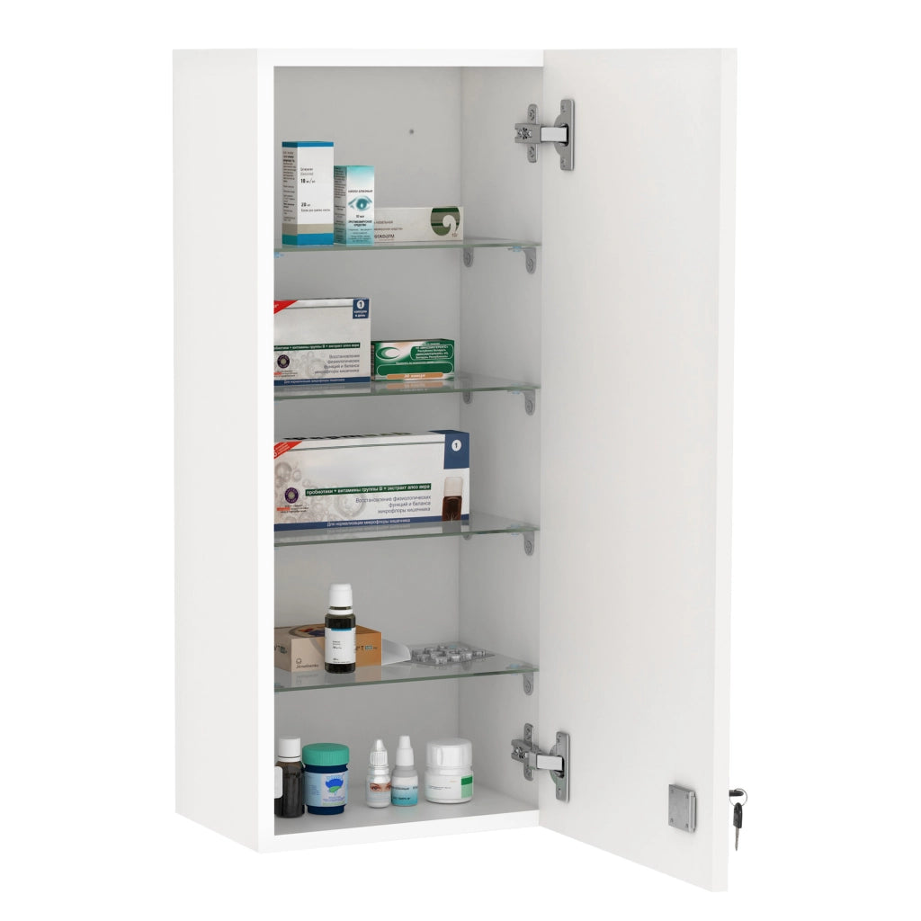 Armadietto per medicinali ¨C Minimal ¨C Bianco 30x20x70 cm