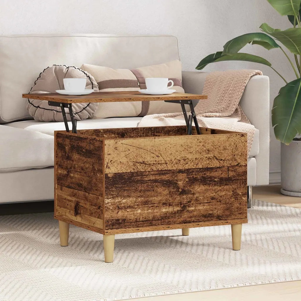 Comodino | Armadio da Notte | Mobiletto da notte Legno vecchio 60 x 44,5 x 45 cm