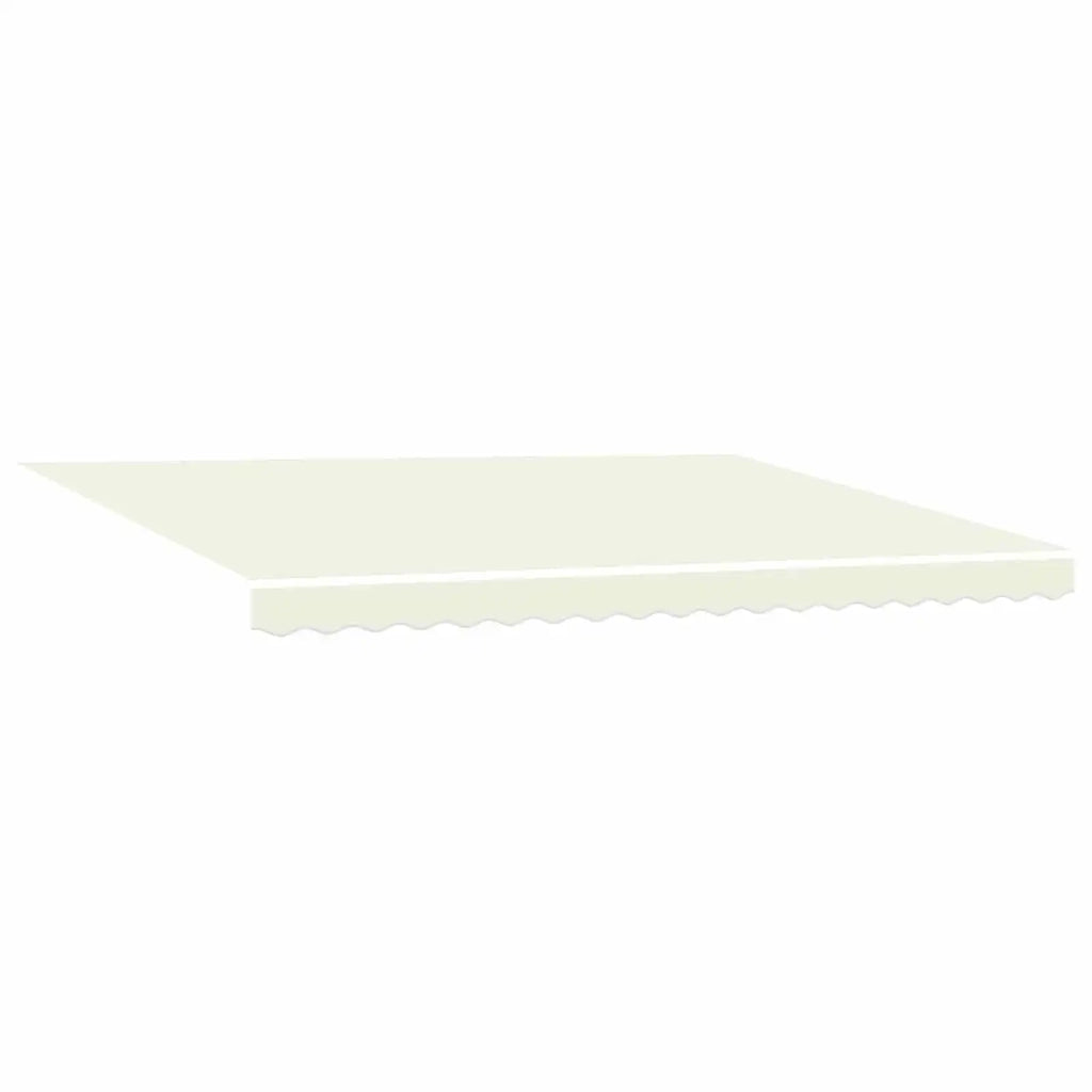 Cornice per Tenda Manuale con LED Crema e Bianco 5 x 3 m 3420687