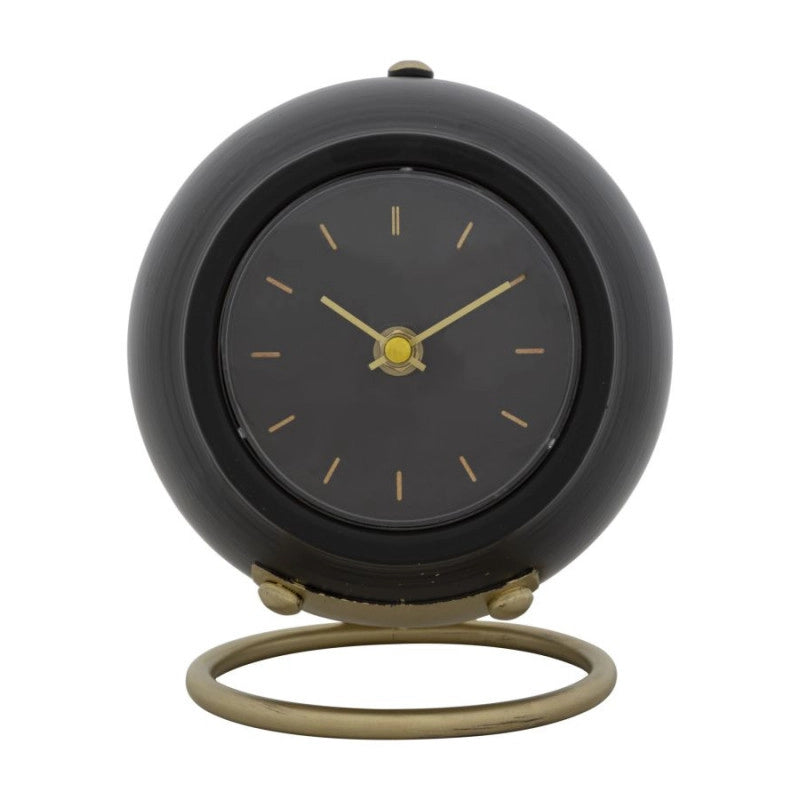 Orologio Da Tavolo Ball Nero cm 16x13x19