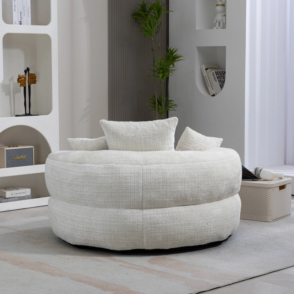 Poltrona Lazy comoda - Zephmum- Con tre cuscini per interni ed esterni