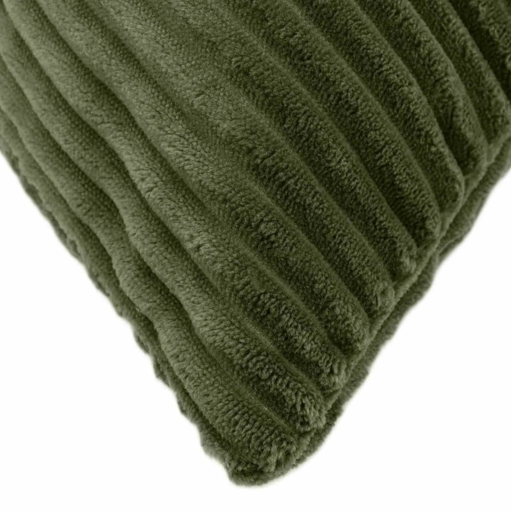 Federa 6 pcs ALMELO Verde 35 x 35 cm corduroy 914074