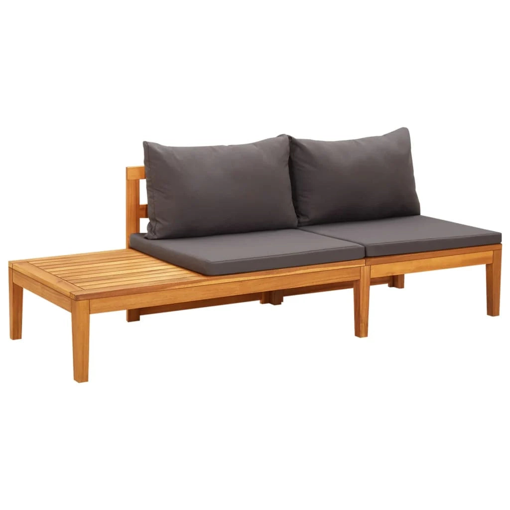 Set di mobili da giardino per esterni 5 pezzi con cuscini legno di acacia grigio scuro 02_0016394