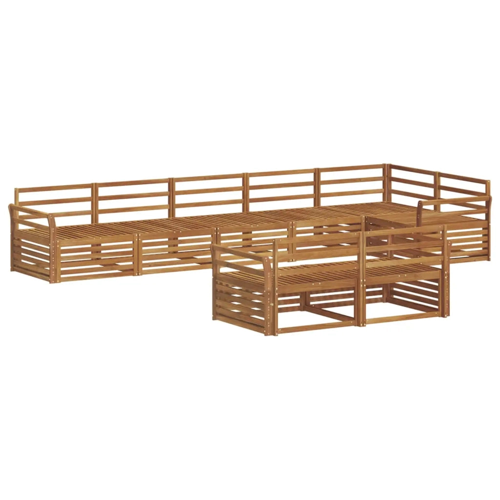 Set di divani da esterno 8 pcs Naturale 3373659