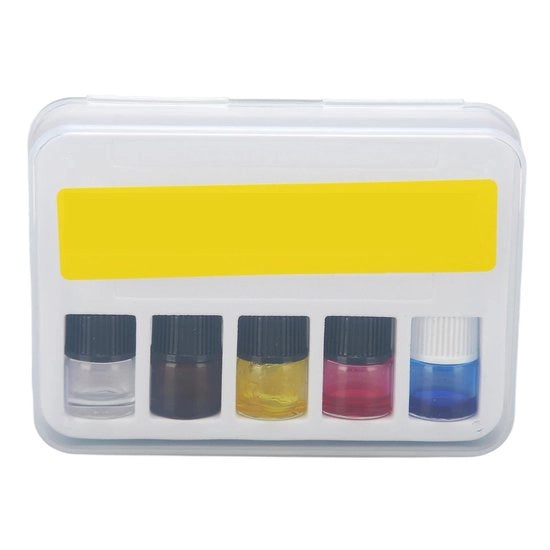 Olio di Smeriglio per Orologi 5PCS - Olio Sintetico - Riduce Sfregio/Azione Frictione - Adatto per Lavi - Migliora l'Efficienza di Movimento - Utilizzo Multiplo - Olio per Orologi