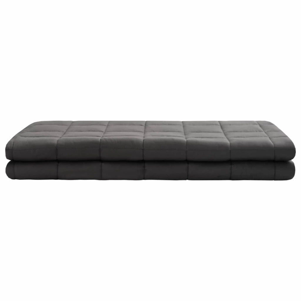 Coperta Ponderata Antracite 152 x 203 cm 7 kg 100% Cotone 205T 3442945