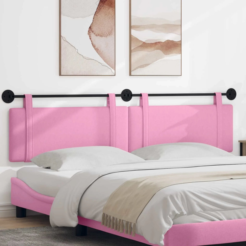 Testiera | Testata sospesa Rosa Tessuto