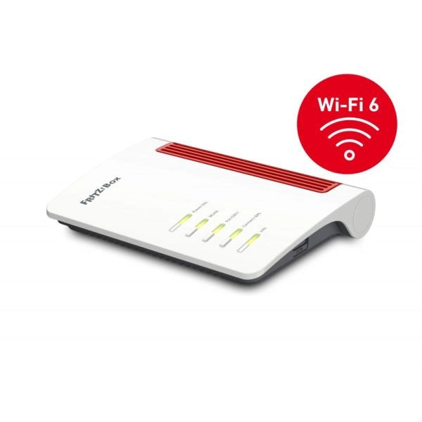 Fritz!box 7530 ax router wireless gigabit ethernet dual-band (2.4 ghz/5 ghz) bianco - 20002944