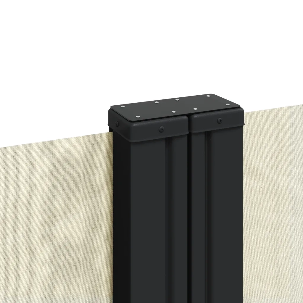 Tenda da Sole Laterale Retrattile-Tenda parasole per balcone per giardino Crema 180x1000 cm 545485