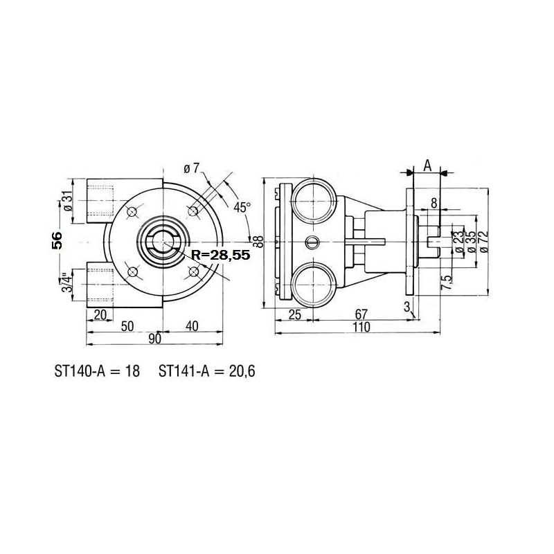 POMPA ST140