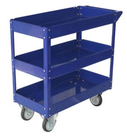 Carrello in acciaio 3 ripiani