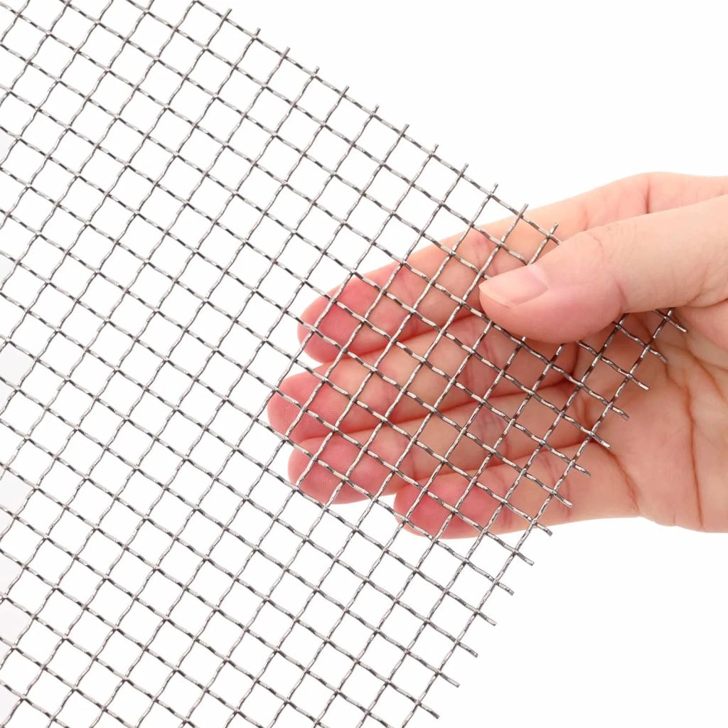 Rete per schermatura 60 x 200 cm 3 Mesh Argento 42039632