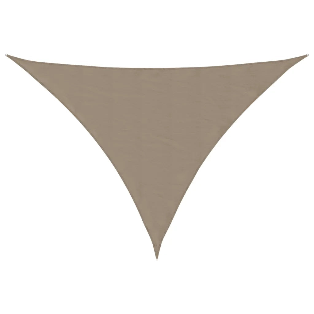 Vela Ombreggiante-Parasole a vela Oxford Triangolare 3x3x4,24 m Grigio Talpa