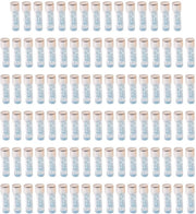 Bucature Centrifuga 2 ml - 100 Stuks - Transparente - PP - Bocchetta a Vite con Estremità Ribata - Progetto Stante - Tubi di Laboratorio