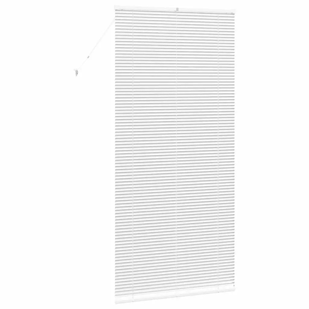 Tendaggi a Veneziana | Tenda a lamelle Bianco 220 x 100 cm Alluminio