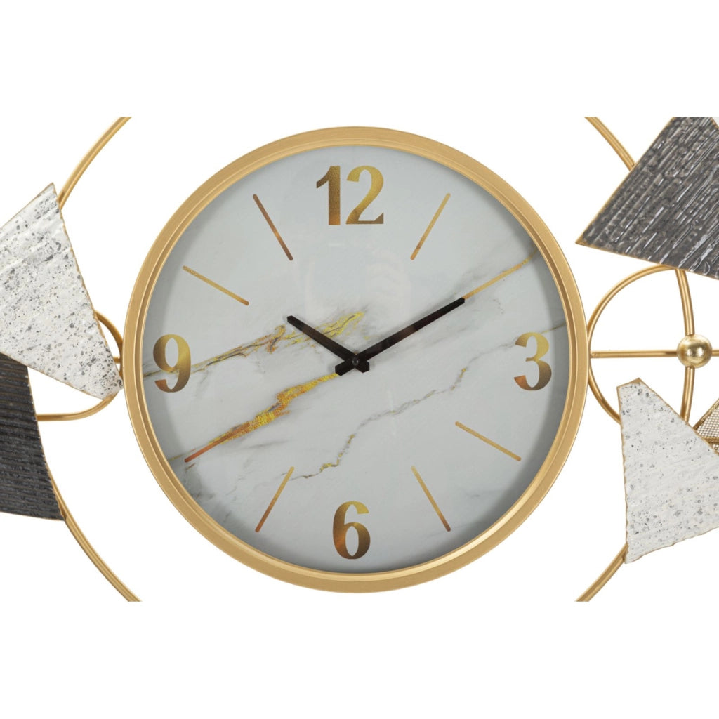 Orologio da Parete VKH765, Multicolore, Metallo, 120x6x60 cm