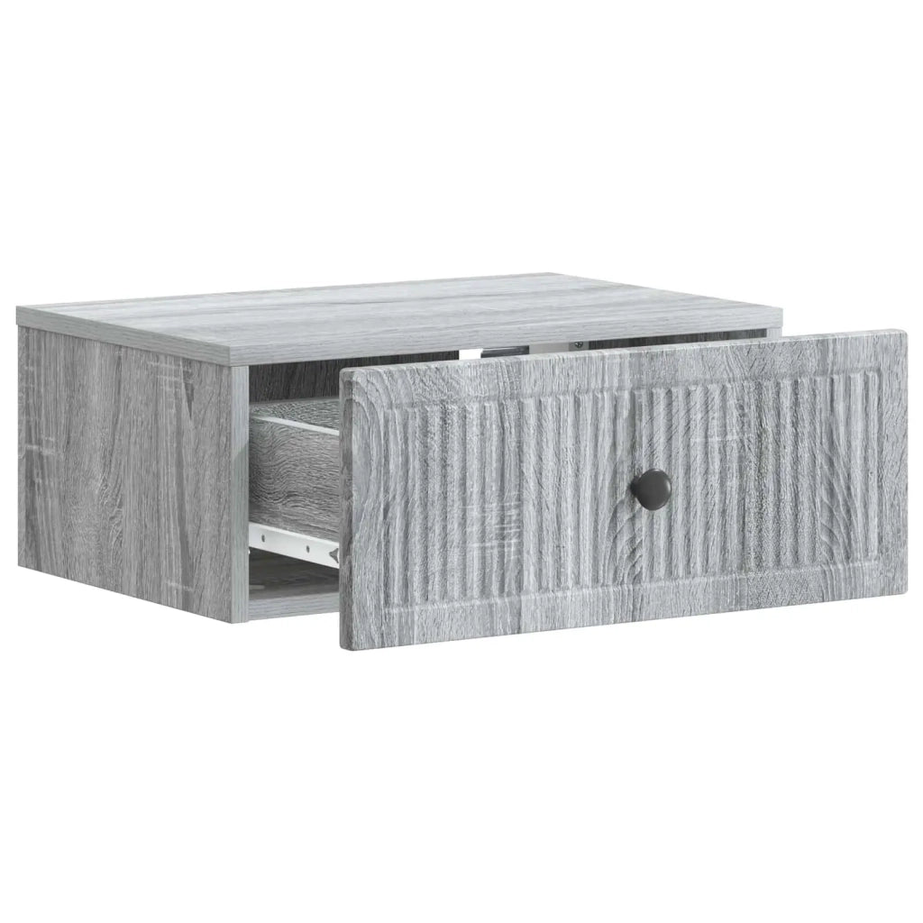 Armadio da Notte Grigio Sonoma 49 x 34,5 x 20 cm 897947
