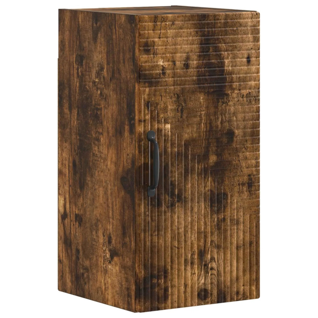 Set di Mobili da Bagno da 4 Pezzi HAARLEM Rovere Fumo 3417941