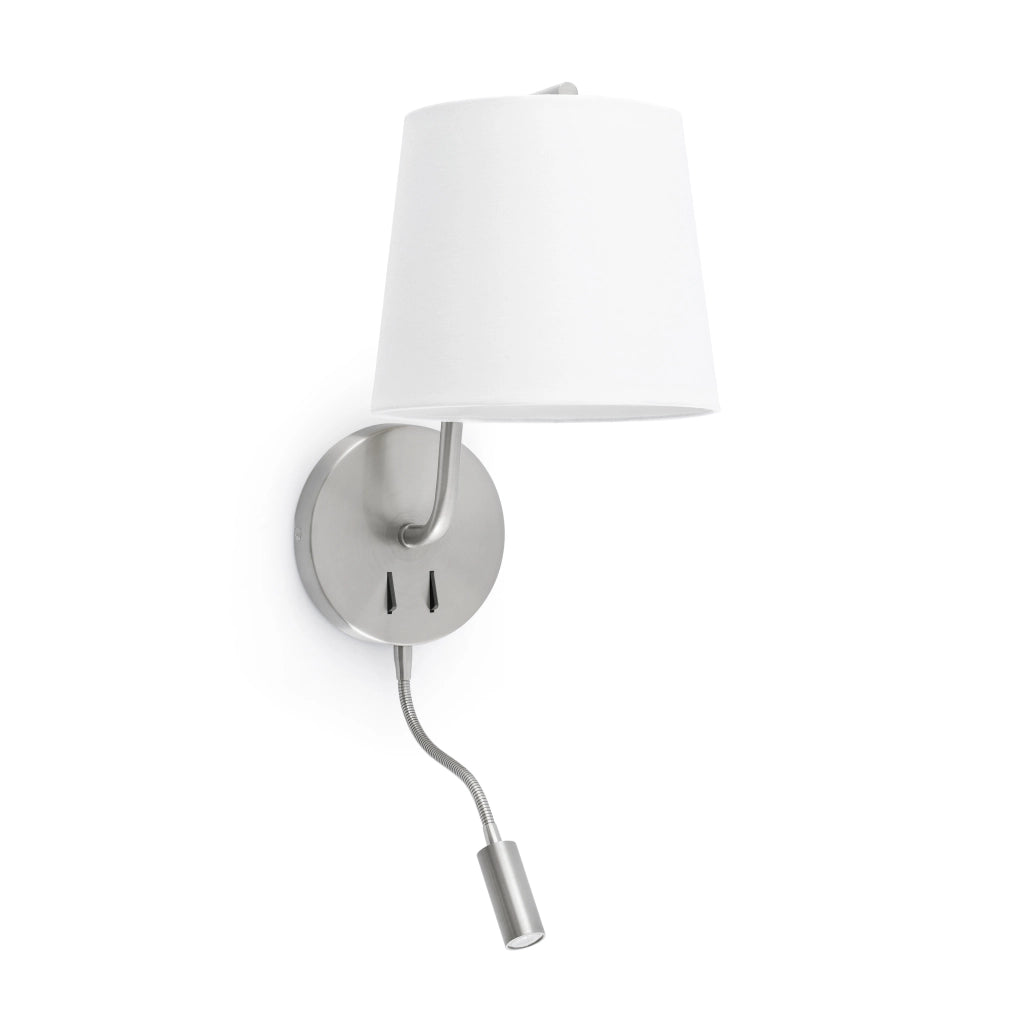 BERNI, Applique con Lettore LED, Faro Barcelona