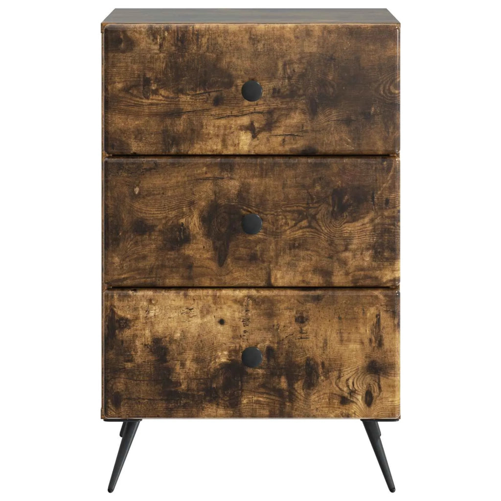 Armadio da Notte Rovere Fumo 43 x 41 x 66,5 cm 895480