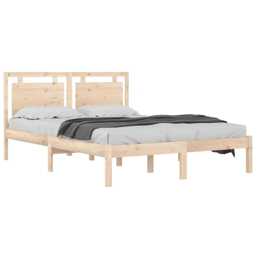 Giroletto-Struttura Letto in Legno Massello 120x200 cm 867972