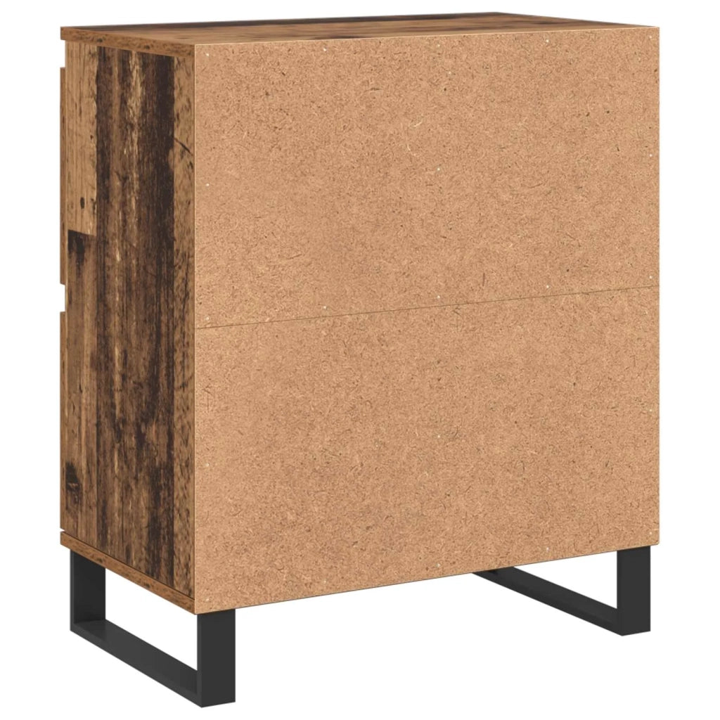 Credenza 2 pcs Legno vecchio 60 x 35 x 70 cm 3394545