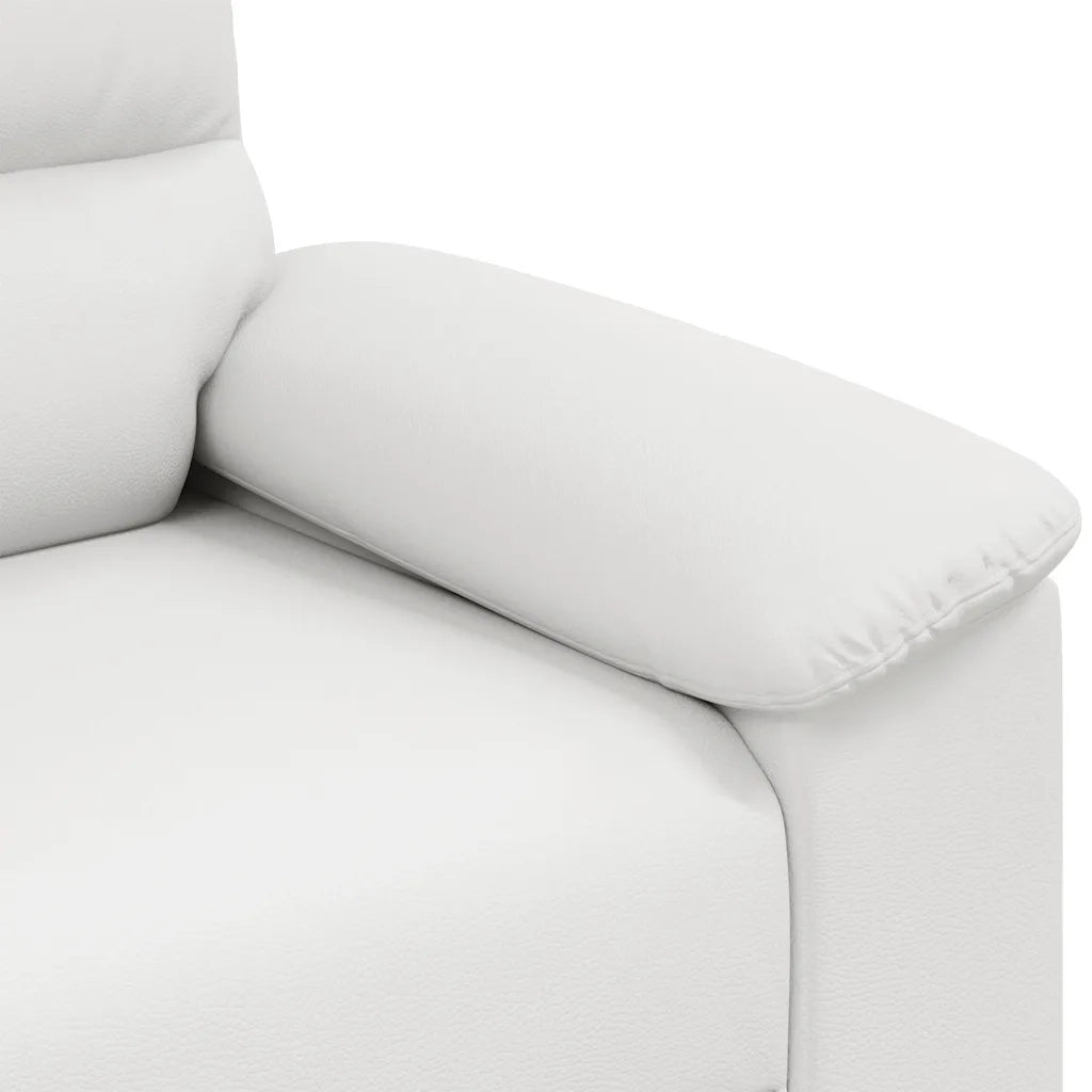 Poltrona Bianca 100x81x84 cm in Similpelle 4105332