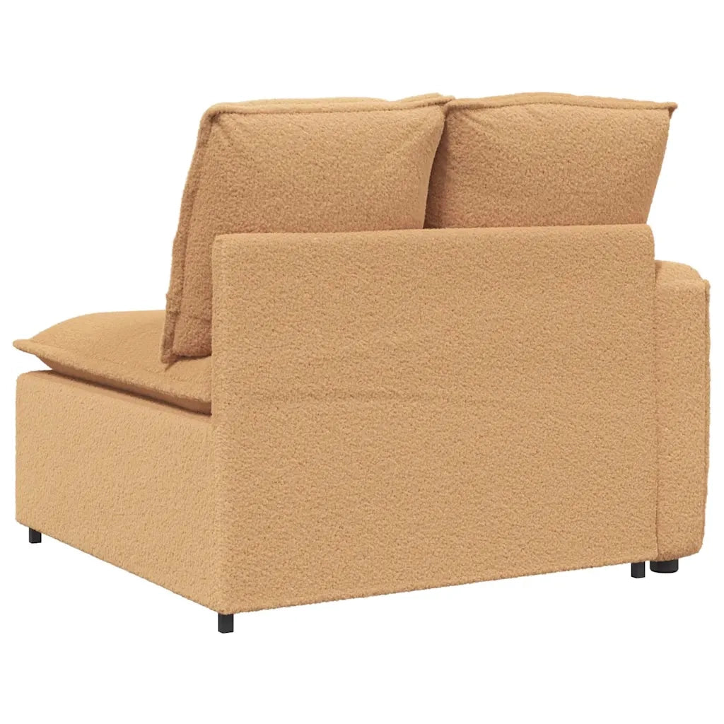 Modulo Terminale Bracciolo Divano Modulare con Cuscini 100 cm 4104416