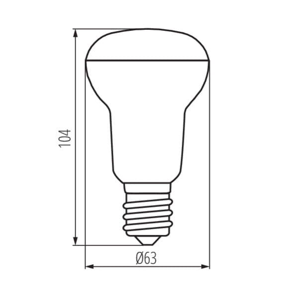 Lampadina LED spot E27 8W 4000K 720lm Kanlux 22738