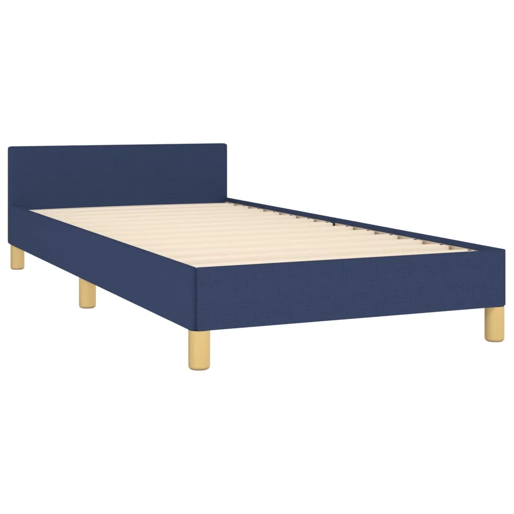Giroletto senza Materasso Blu 100x200 cm in Tessuto 3124958
