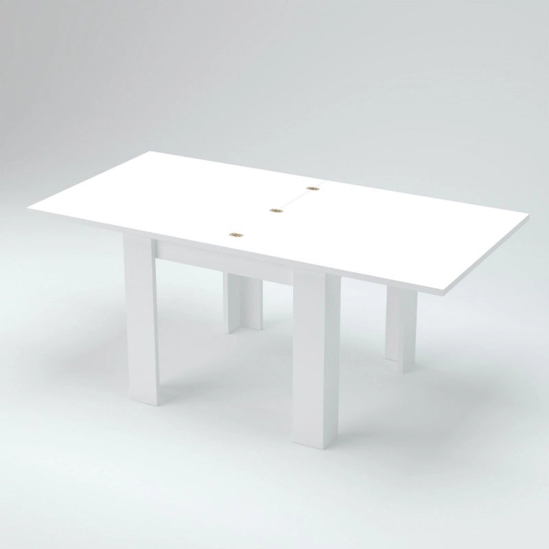 Tavolo allungabile Jesi – 90/180x75x90 – Bianco Lucido