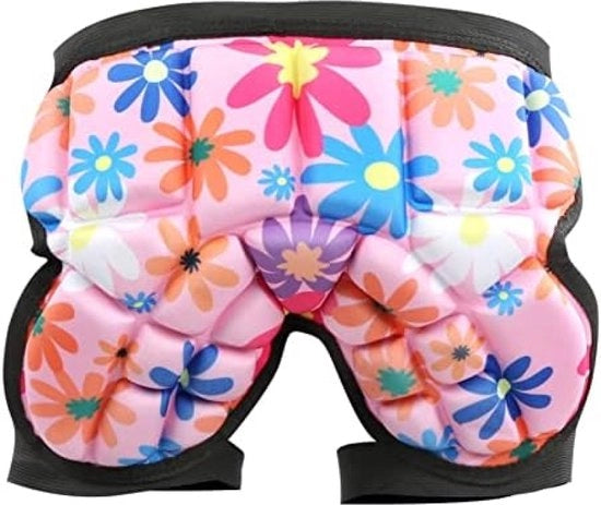 Shorts per bambini con protezione delle anche, pantaloncino corto con imbottitura, abbigliamento protettivo per bambini snowboard, skate, sci, bicicletta