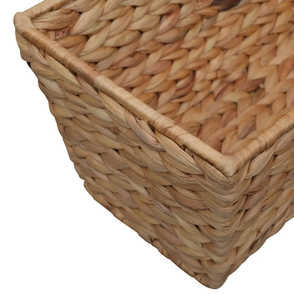 2 pz Fioriere | Cassetta per fiori | Vaso in Giacinto Intrecciato