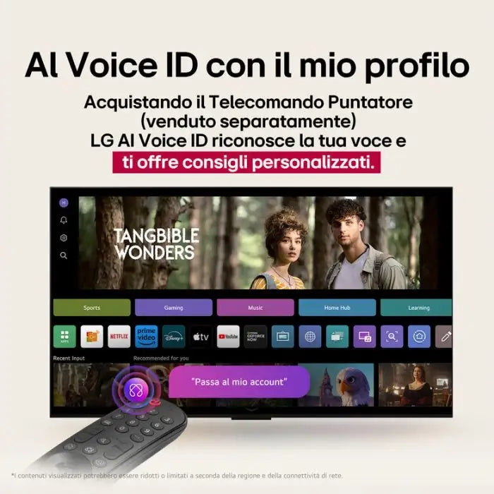 Smart TV LG 55" Serie UA73 Modello 55UA73006
