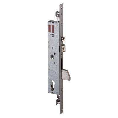 SERRATURA MONTANTE INFILARE ELETTRICA 16225 CISA  B.Q INOX F.MM 22 F.SAGOM M1 TRIPL+SCR+Q8 E.MM 35