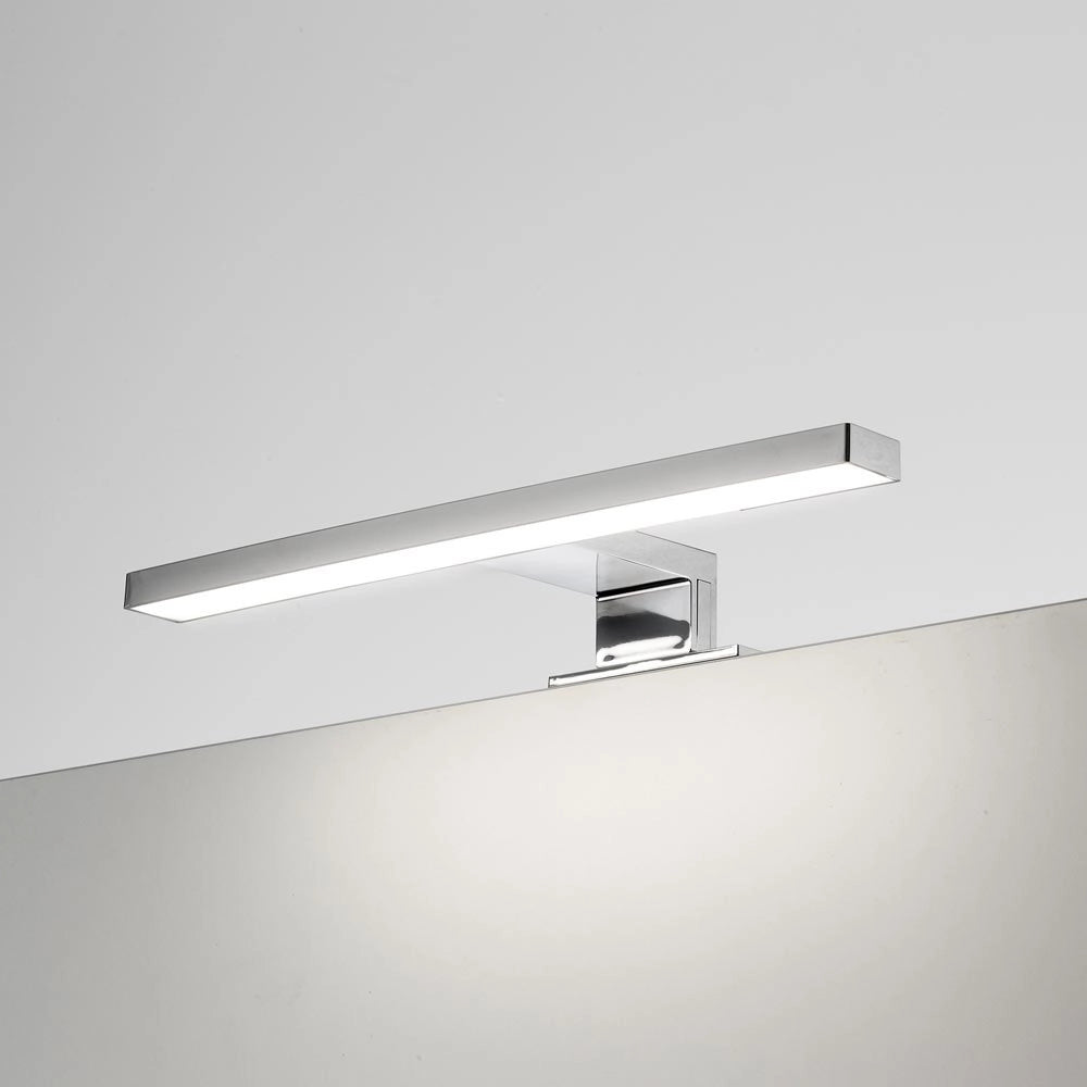 Lampada LED per bagno Kyra 600 mm colore cromato