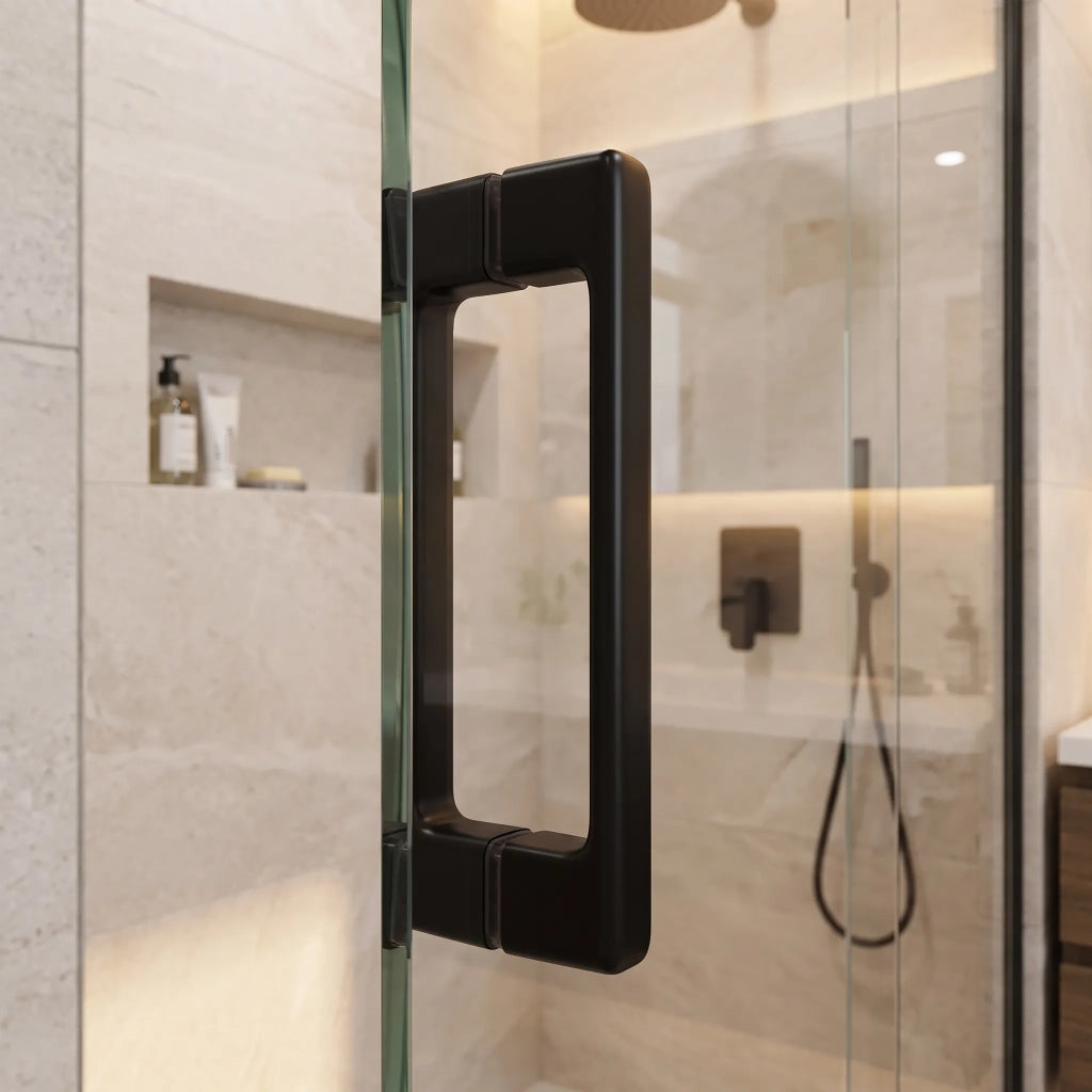 Maniglia Per Porta Doccia Rea 02 Black