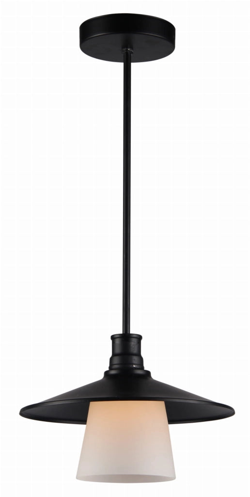 Lampada a sospensione Candellux Loft nera Ø26 E27 metallo